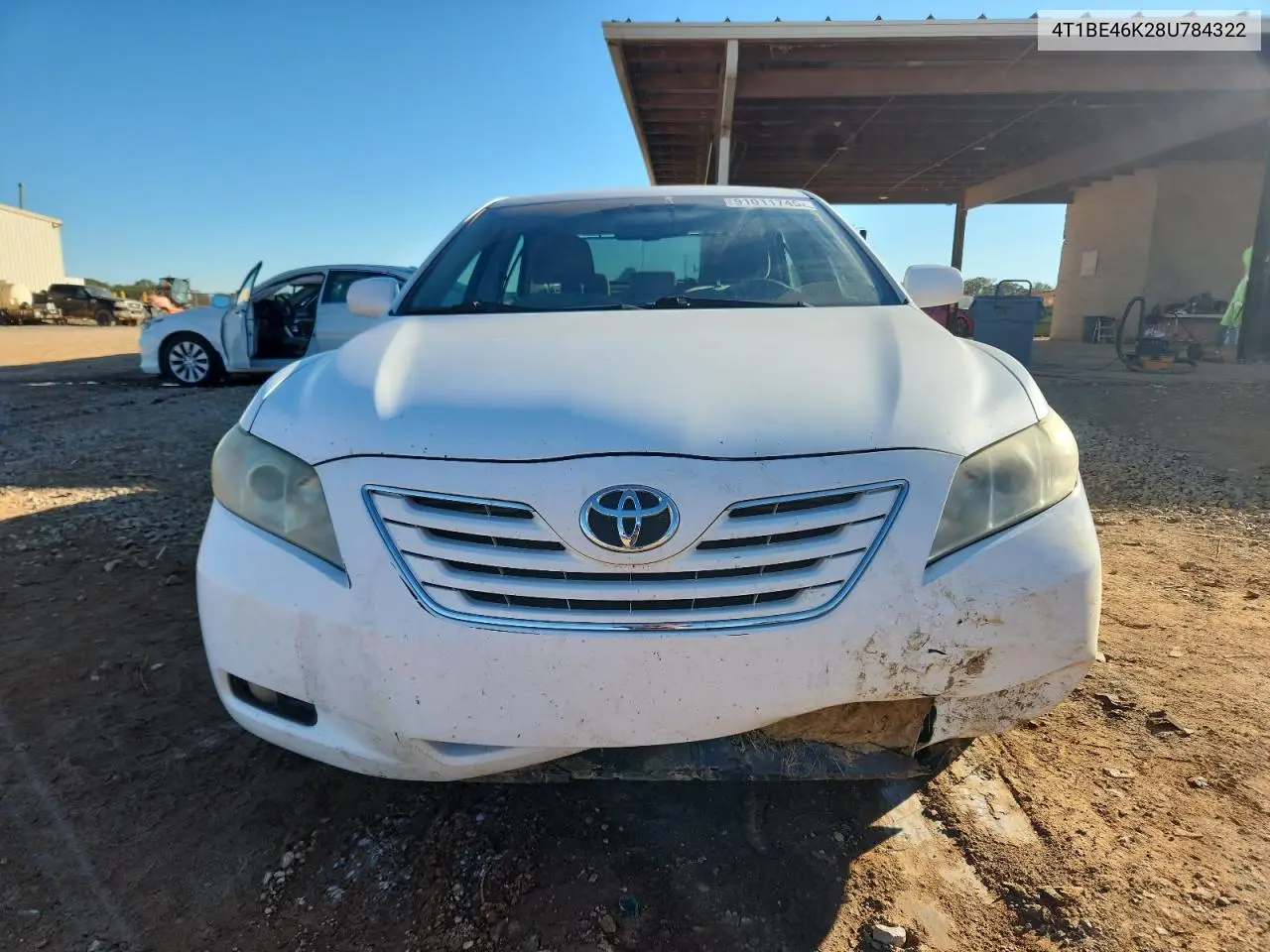4T1BE46K28U784322 2008 Toyota Camry Ce