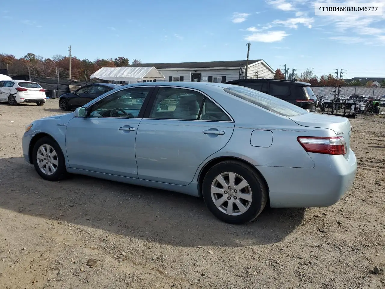 4T1BB46K88U046727 2008 Toyota Camry Hybrid