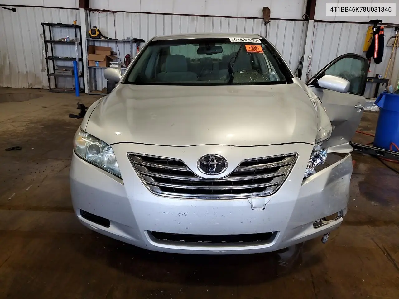 4T1BB46K78U031846 2008 Toyota Camry Hybrid