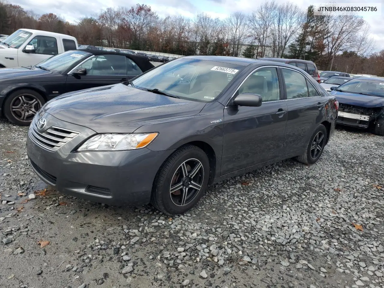 JTNBB46K083045786 2008 Toyota Camry Hybrid Base