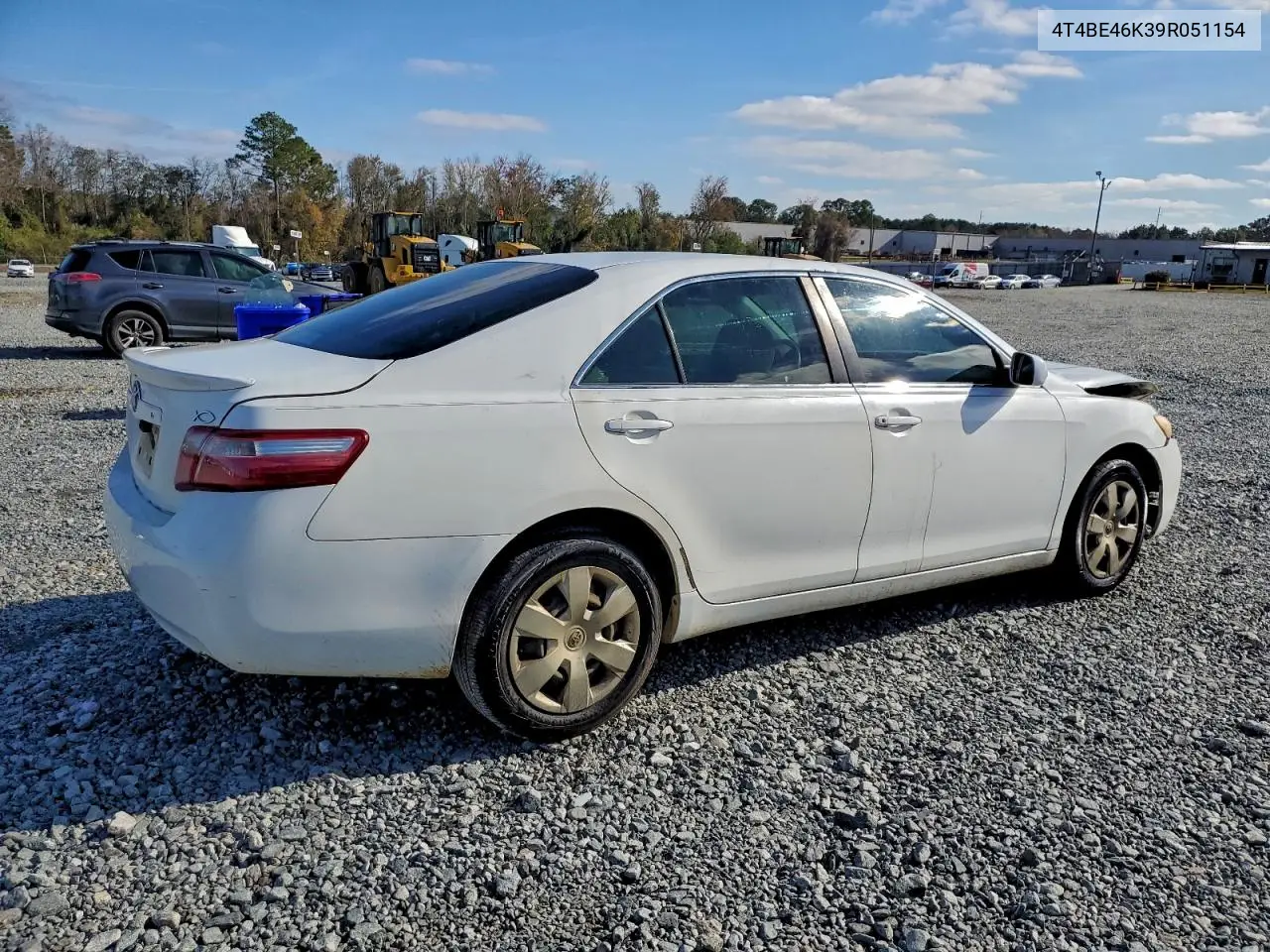 4T4BE46K39R051154 2009 Toyota Camry Base