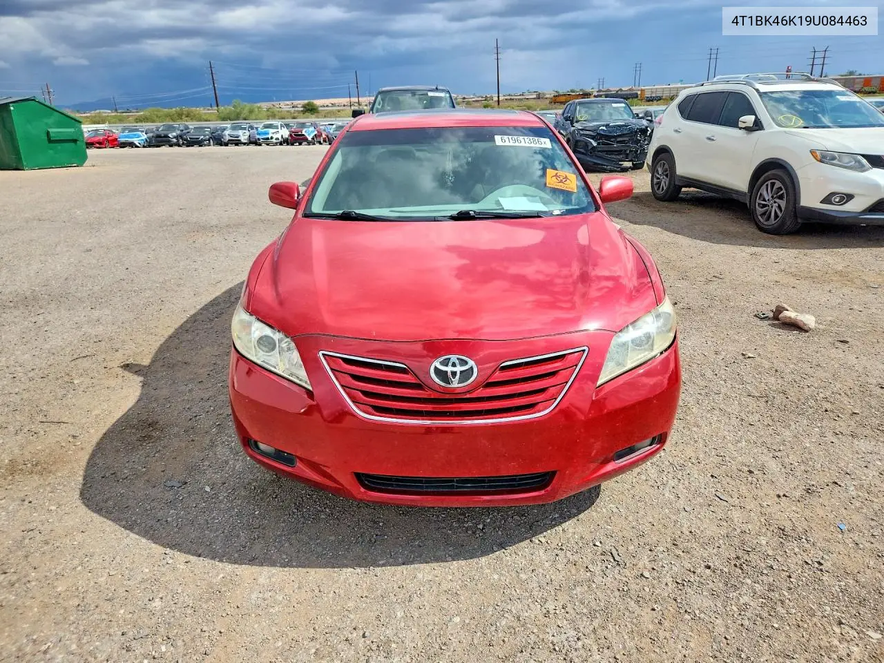 2009 Toyota Camry Xle V6 VIN: 4T1BK46K19U084463 Lot: 61961386