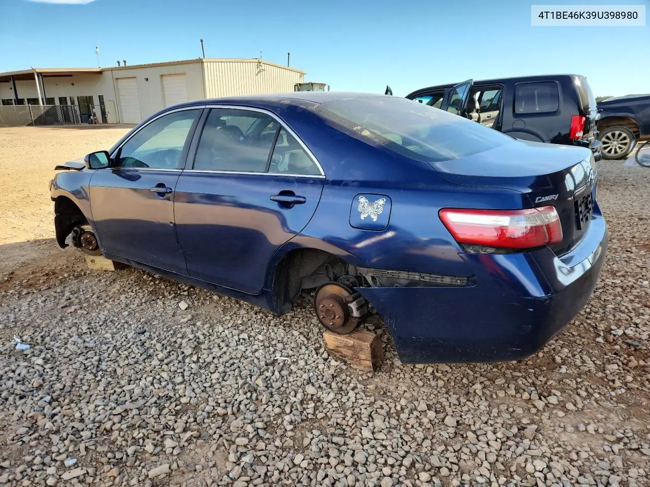 4T1BE46K39U398980 2009 Toyota Camry Base