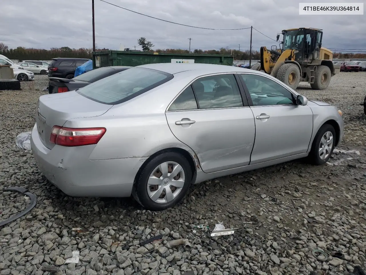 4T1BE46K39U364814 2009 Toyota Camry Base