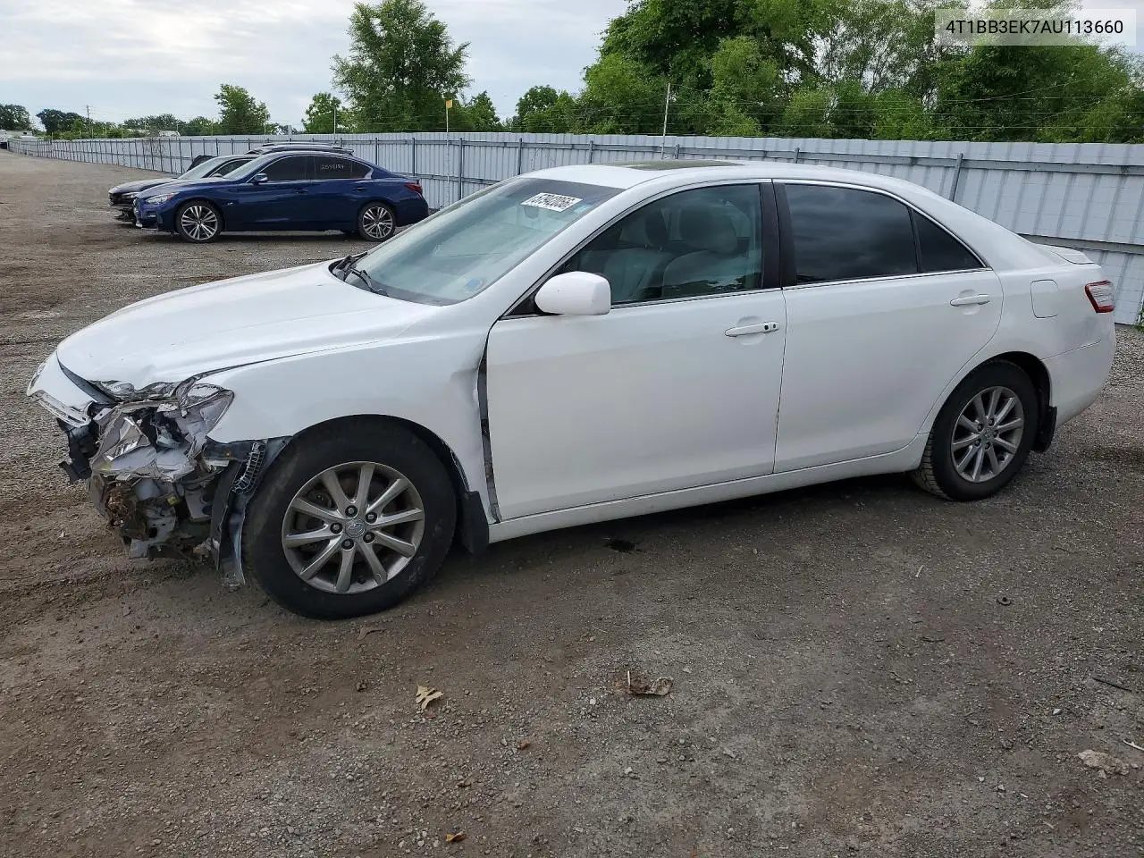 2010 Toyota Camry Hybrid VIN: 4T1BB3EK7AU113660 Lot: 57942056