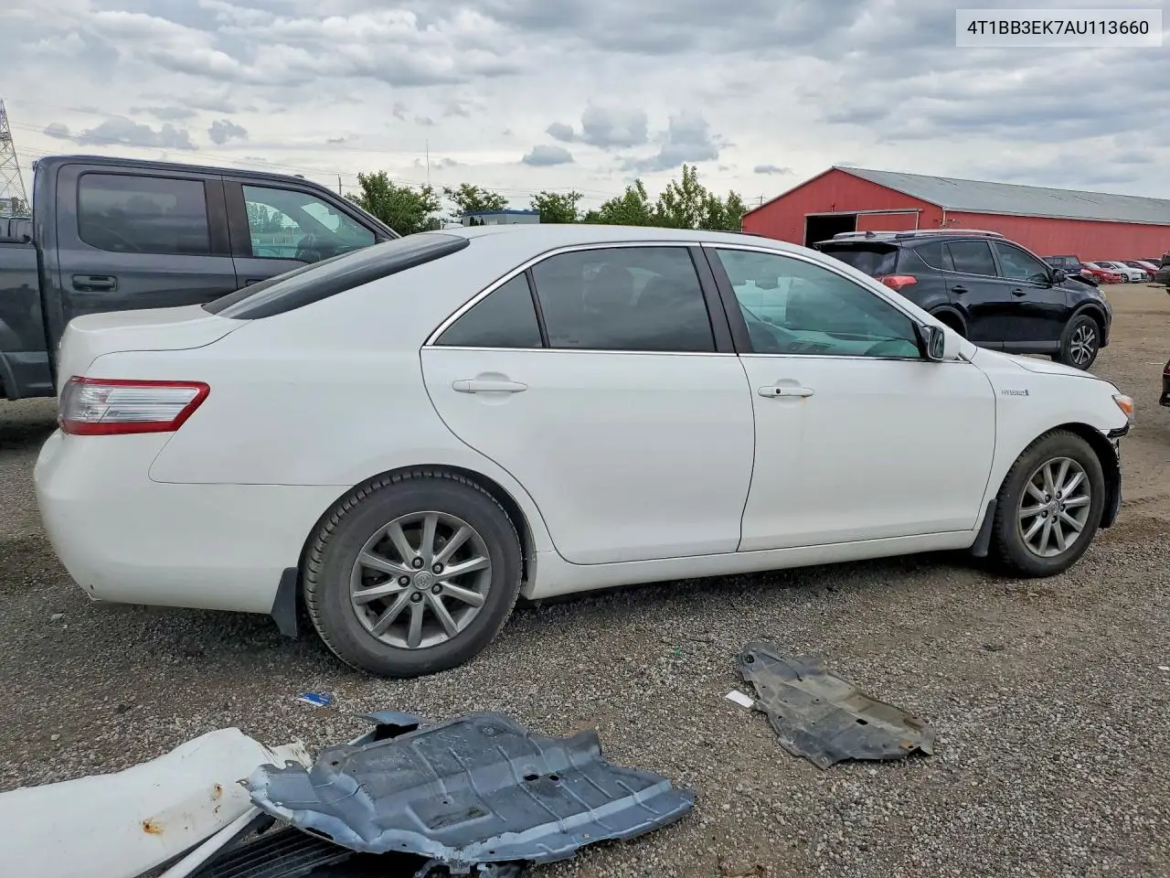 2010 Toyota Camry Hybrid VIN: 4T1BB3EK7AU113660 Lot: 57942056
