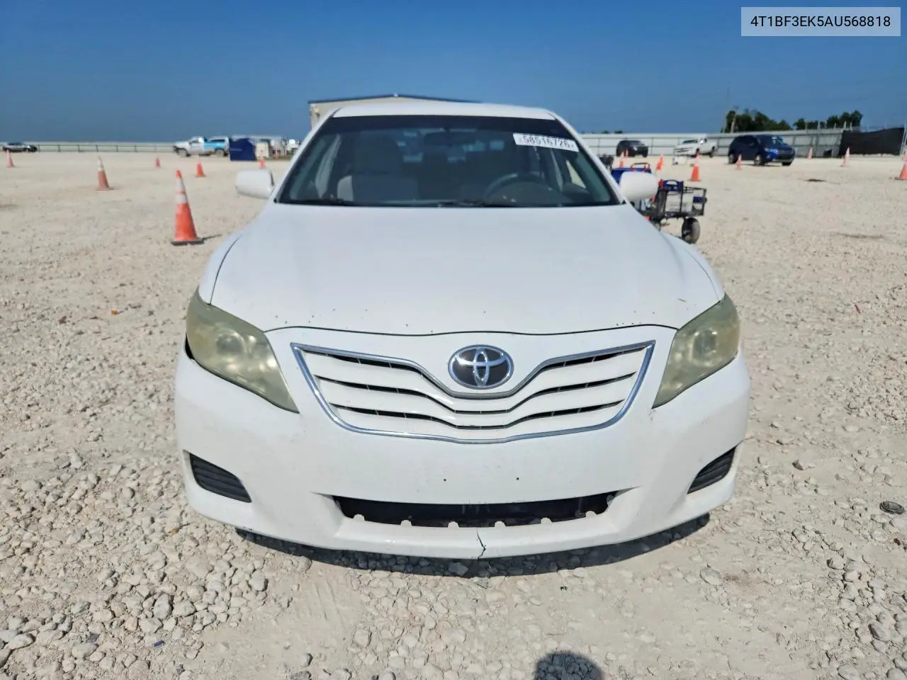2010 Toyota Camry Le VIN: 4T1BF3EK5AU568818 Lot: 58516726