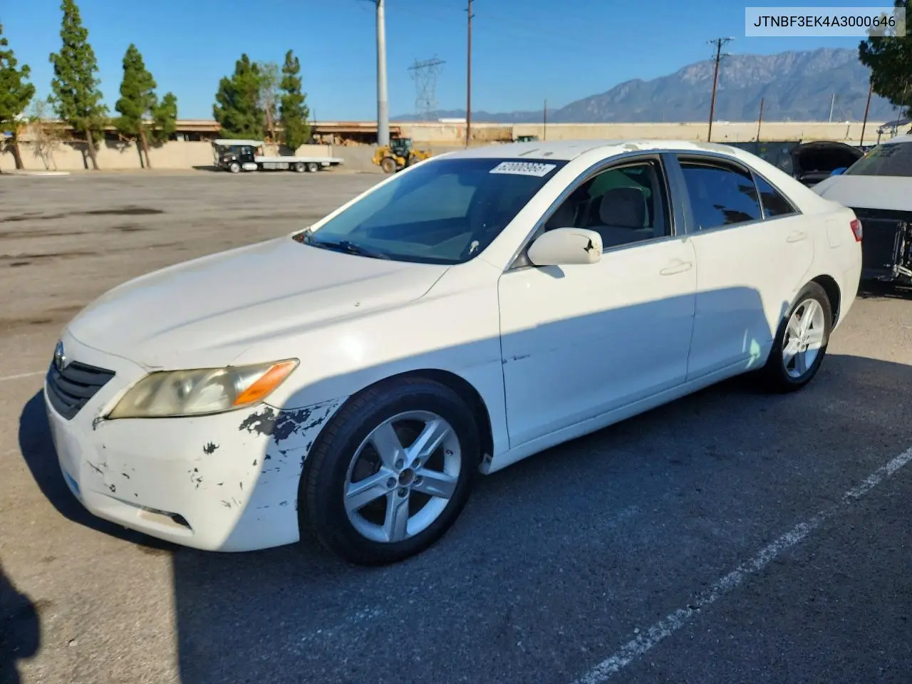 2010 Toyota Camry Le VIN: JTNBF3EK4A3000646 Lot: 62000966