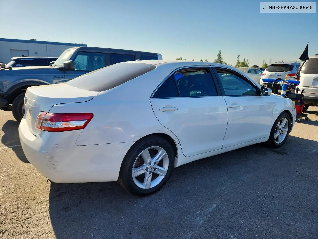 2010 Toyota Camry Le VIN: JTNBF3EK4A3000646 Lot: 62000966