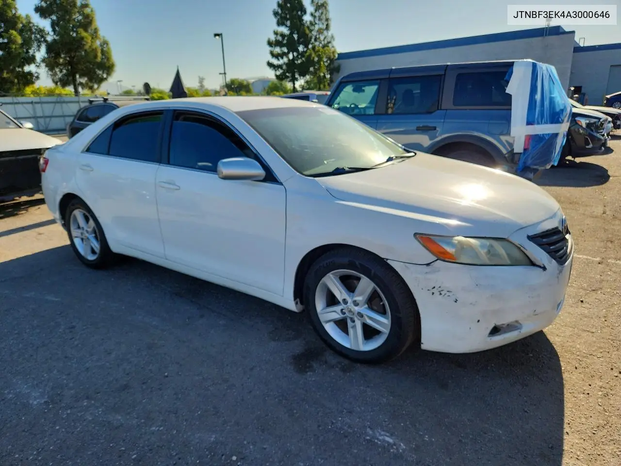 2010 Toyota Camry Le VIN: JTNBF3EK4A3000646 Lot: 62000966