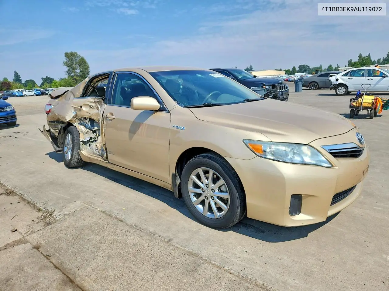 2010 Toyota Camry Hybrid VIN: 4T1BB3EK9AU119072 Lot: 62157616