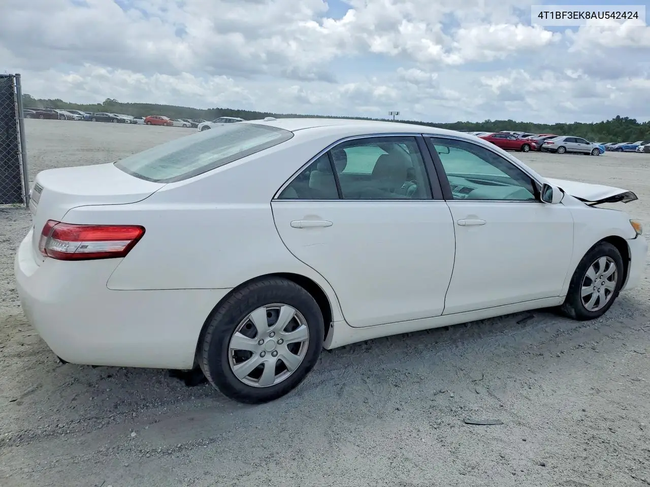 2010 Toyota Camry Le VIN: 4T1BF3EK8AU542424 Lot: 62229876