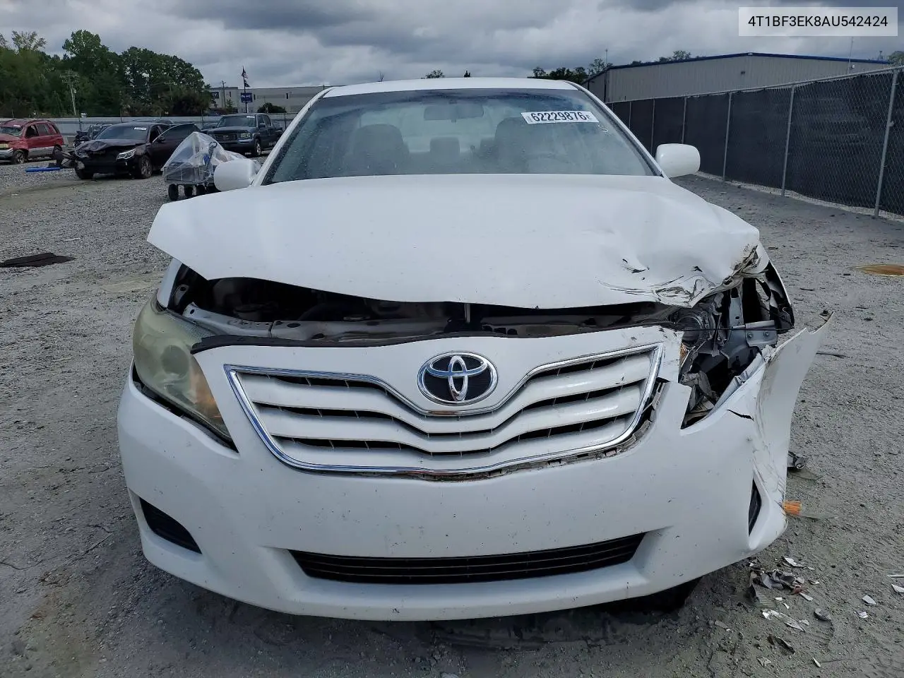 2010 Toyota Camry Le VIN: 4T1BF3EK8AU542424 Lot: 62229876