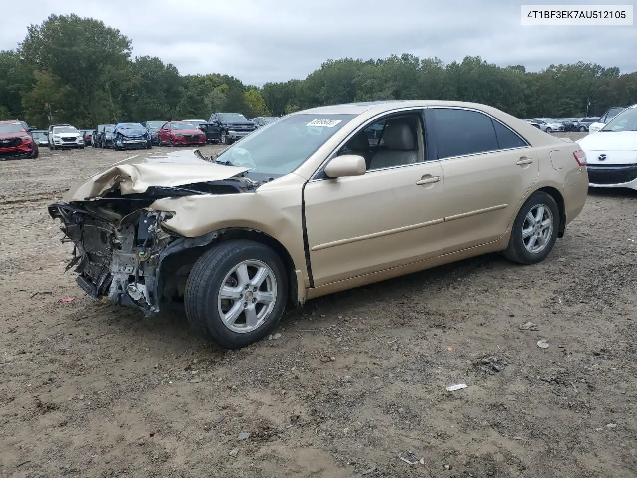 4T1BF3EK7AU512105 2010 Toyota Camry
