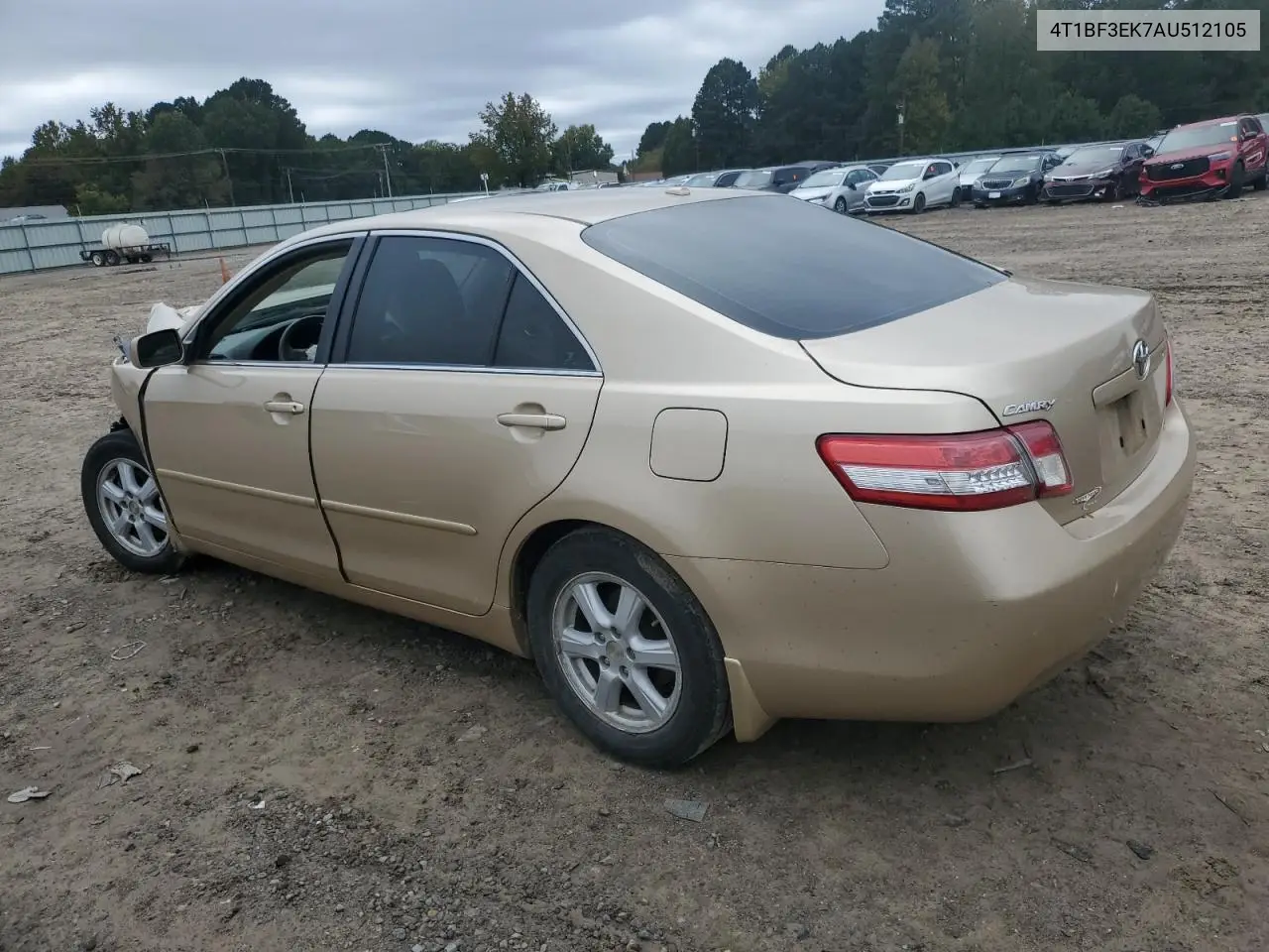 4T1BF3EK7AU512105 2010 Toyota Camry