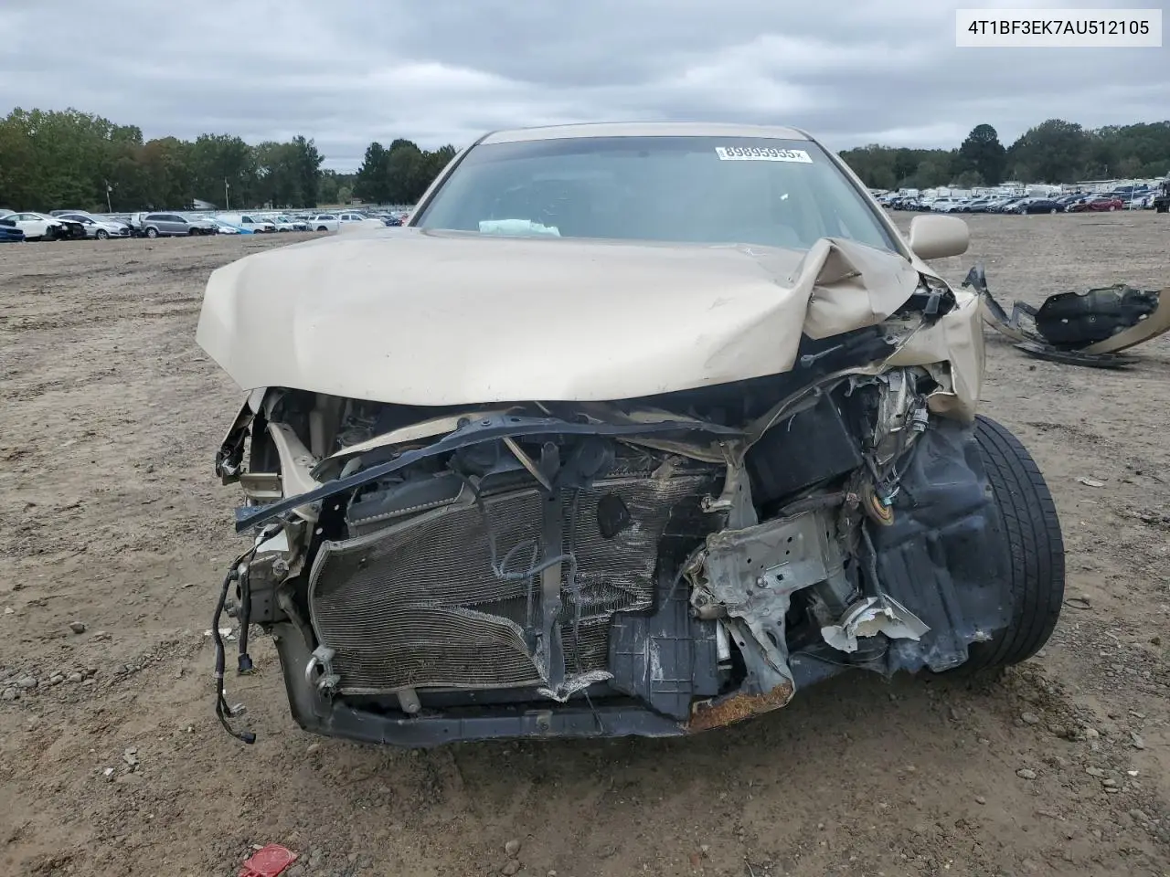 4T1BF3EK7AU512105 2010 Toyota Camry