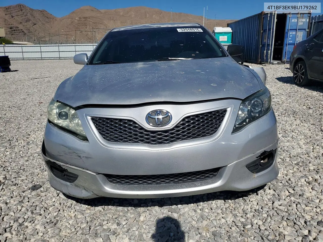 2011 Toyota Camry Se VIN: 4T1BF3EK9BU179262 Lot: 52948916