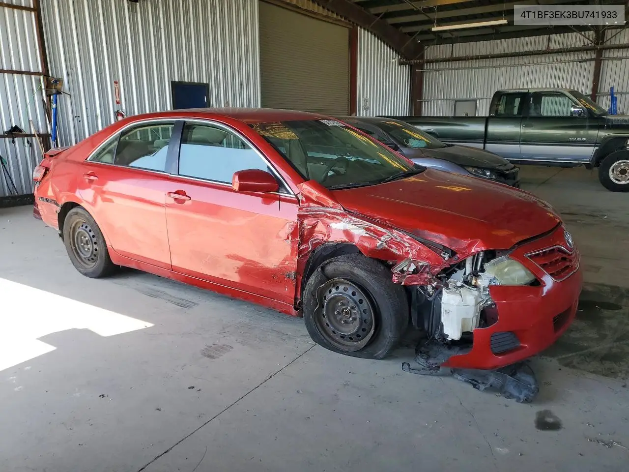 2011 Toyota Camry VIN: 4T1BF3EK3BU741933 Lot: 54157746