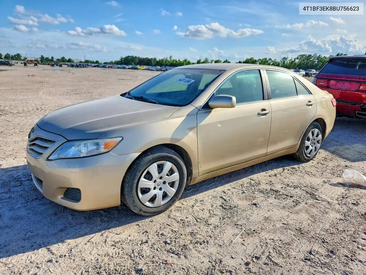 4T1BF3EK8BU756623 2011 Toyota Camry Le