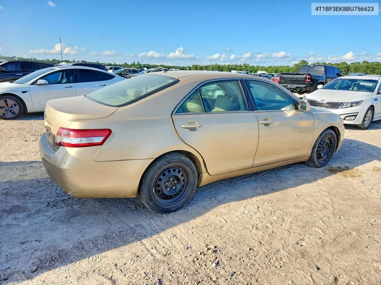 4T1BF3EK8BU756623 2011 Toyota Camry Le