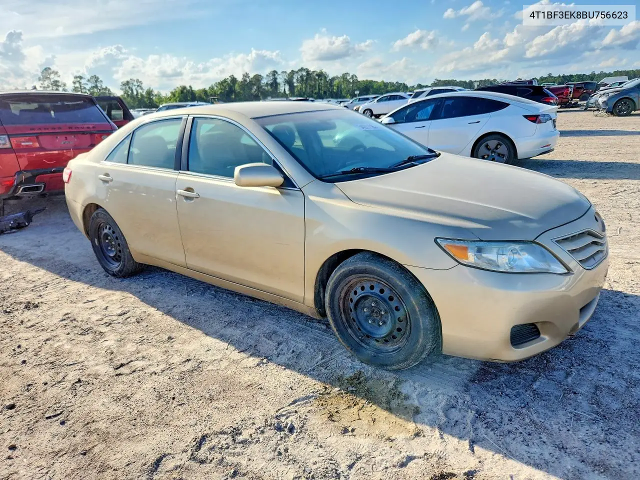 4T1BF3EK8BU756623 2011 Toyota Camry Le