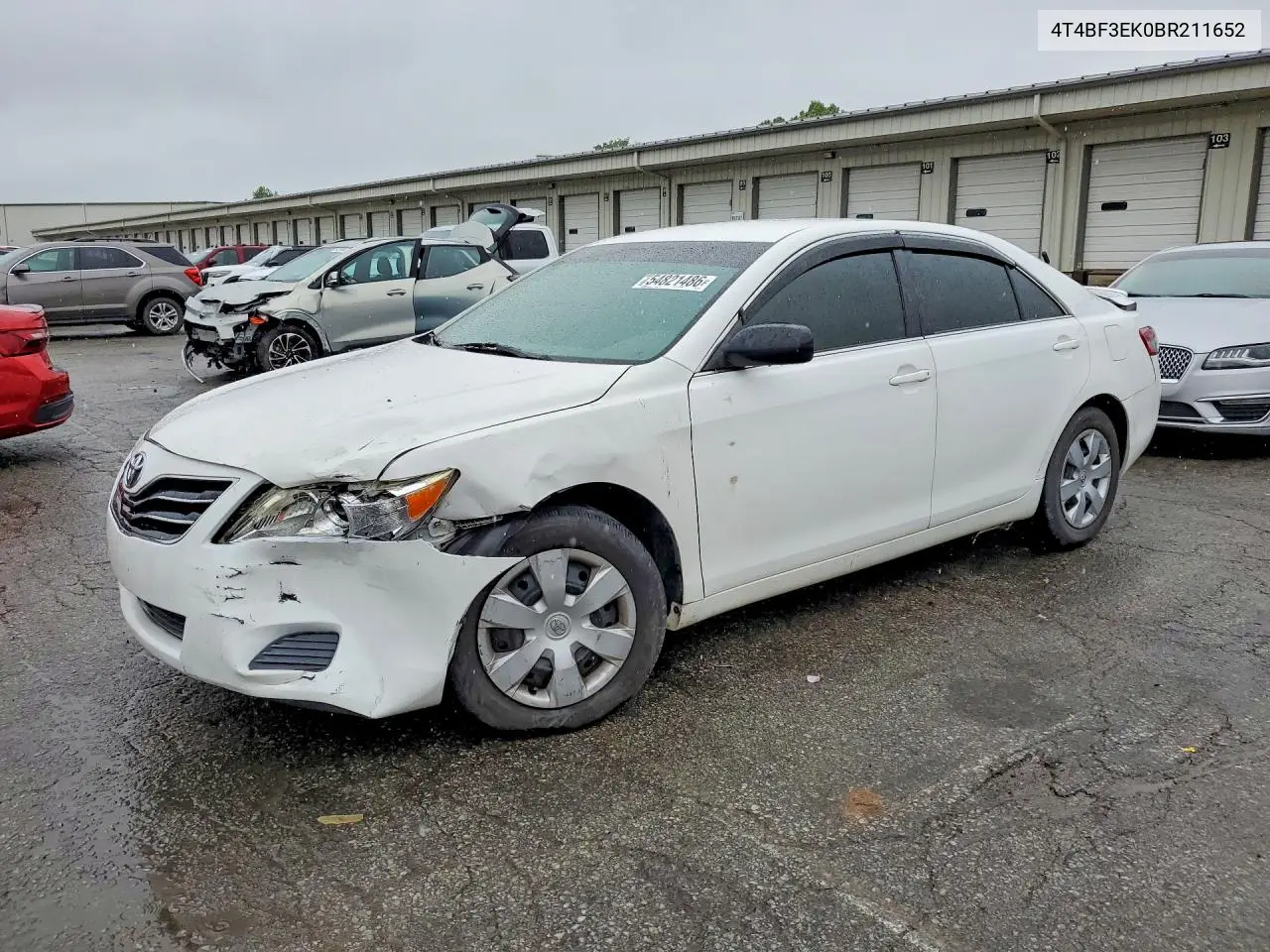4T4BF3EK0BR211652 2011 Toyota Camry Base