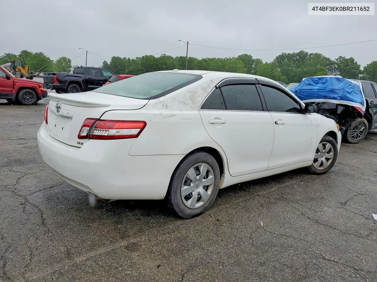 4T4BF3EK0BR211652 2011 Toyota Camry Base