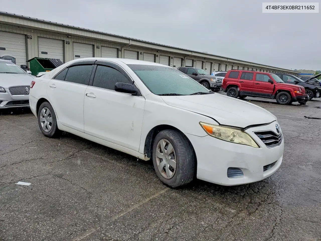 4T4BF3EK0BR211652 2011 Toyota Camry Base