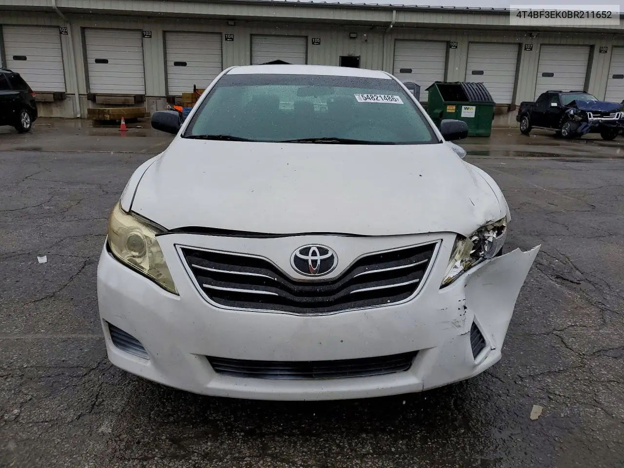 4T4BF3EK0BR211652 2011 Toyota Camry Base