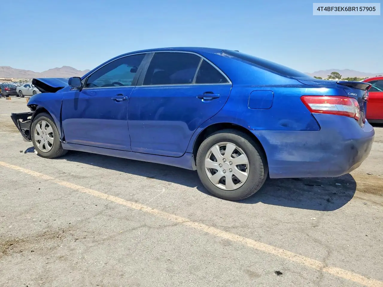 2011 Toyota Camry Le VIN: 4T4BF3EK6BR157905 Lot: 57577686