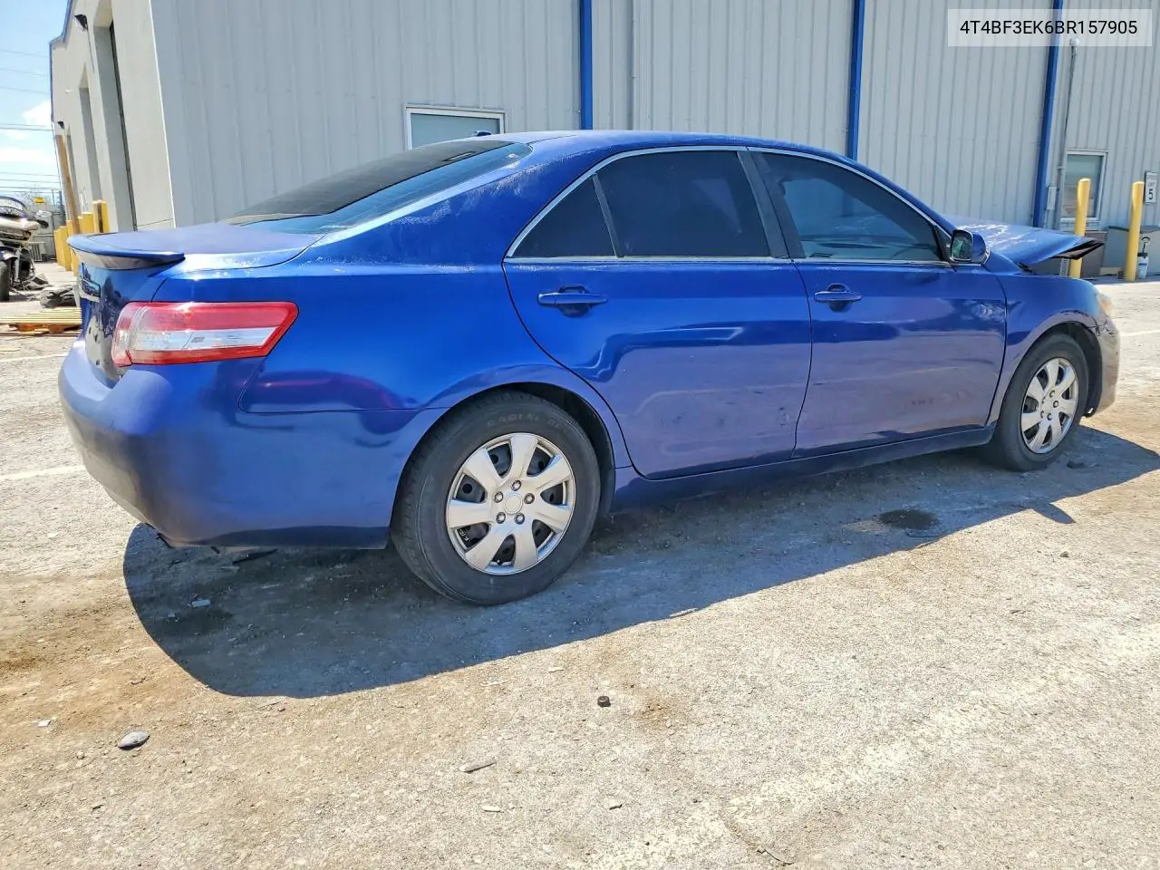 2011 Toyota Camry Le VIN: 4T4BF3EK6BR157905 Lot: 57577686
