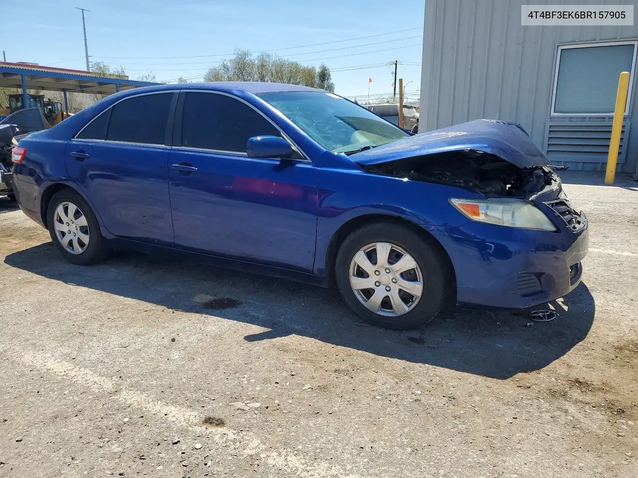 2011 Toyota Camry Le VIN: 4T4BF3EK6BR157905 Lot: 57577686