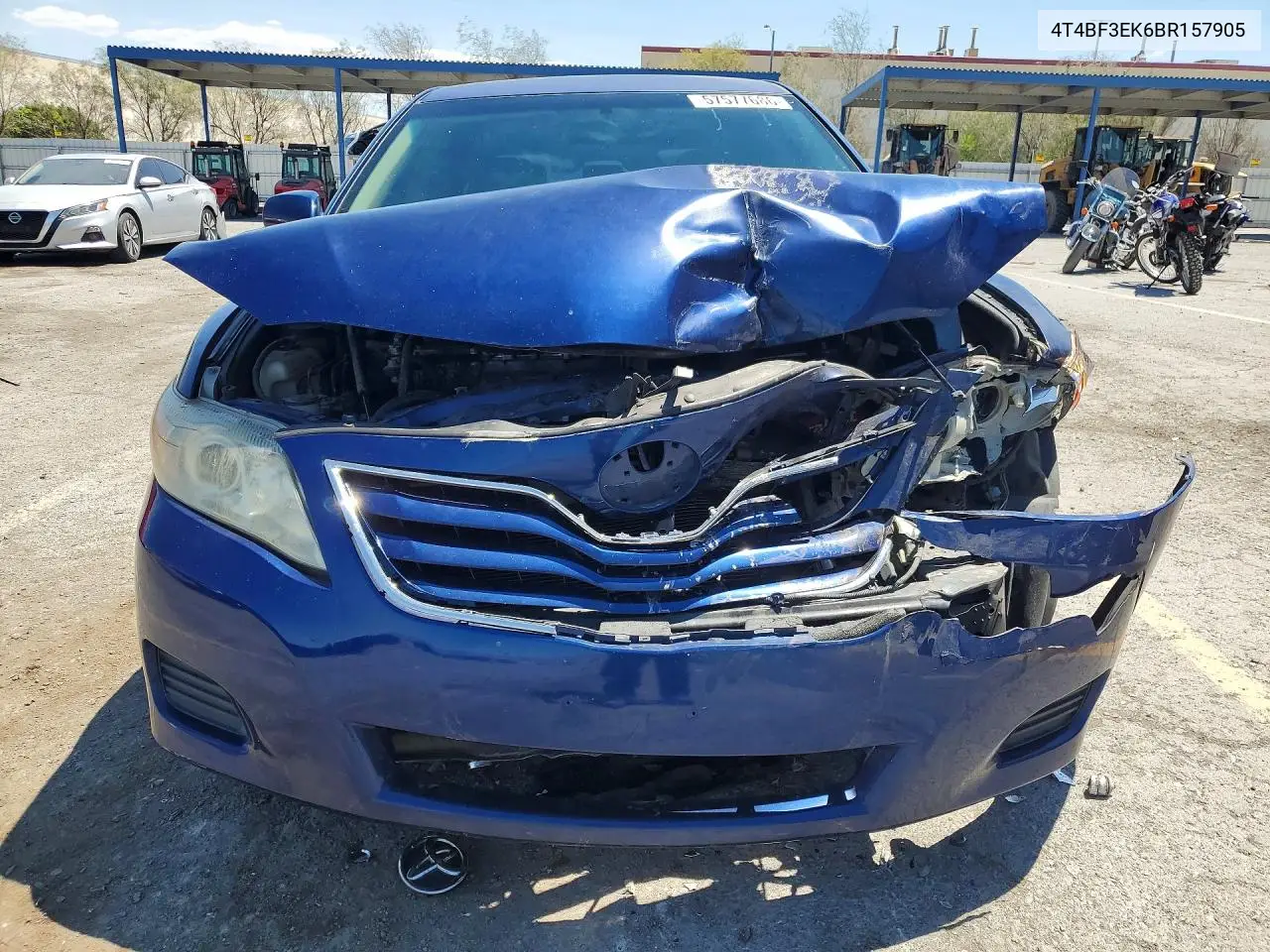 2011 Toyota Camry Le VIN: 4T4BF3EK6BR157905 Lot: 57577686