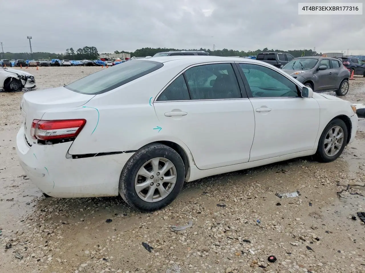 2011 Toyota Camry Le VIN: 4T4BF3EKXBR177316 Lot: 57731586