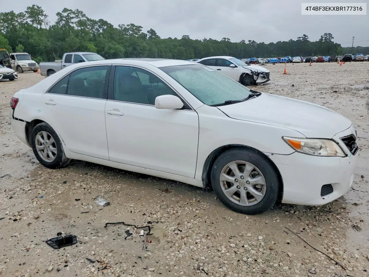 2011 Toyota Camry Le VIN: 4T4BF3EKXBR177316 Lot: 57731586