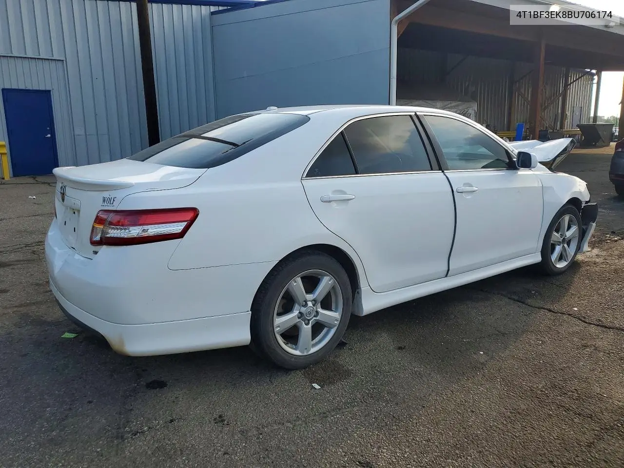 4T1BF3EK8BU706174 2011 Toyota Camry Se