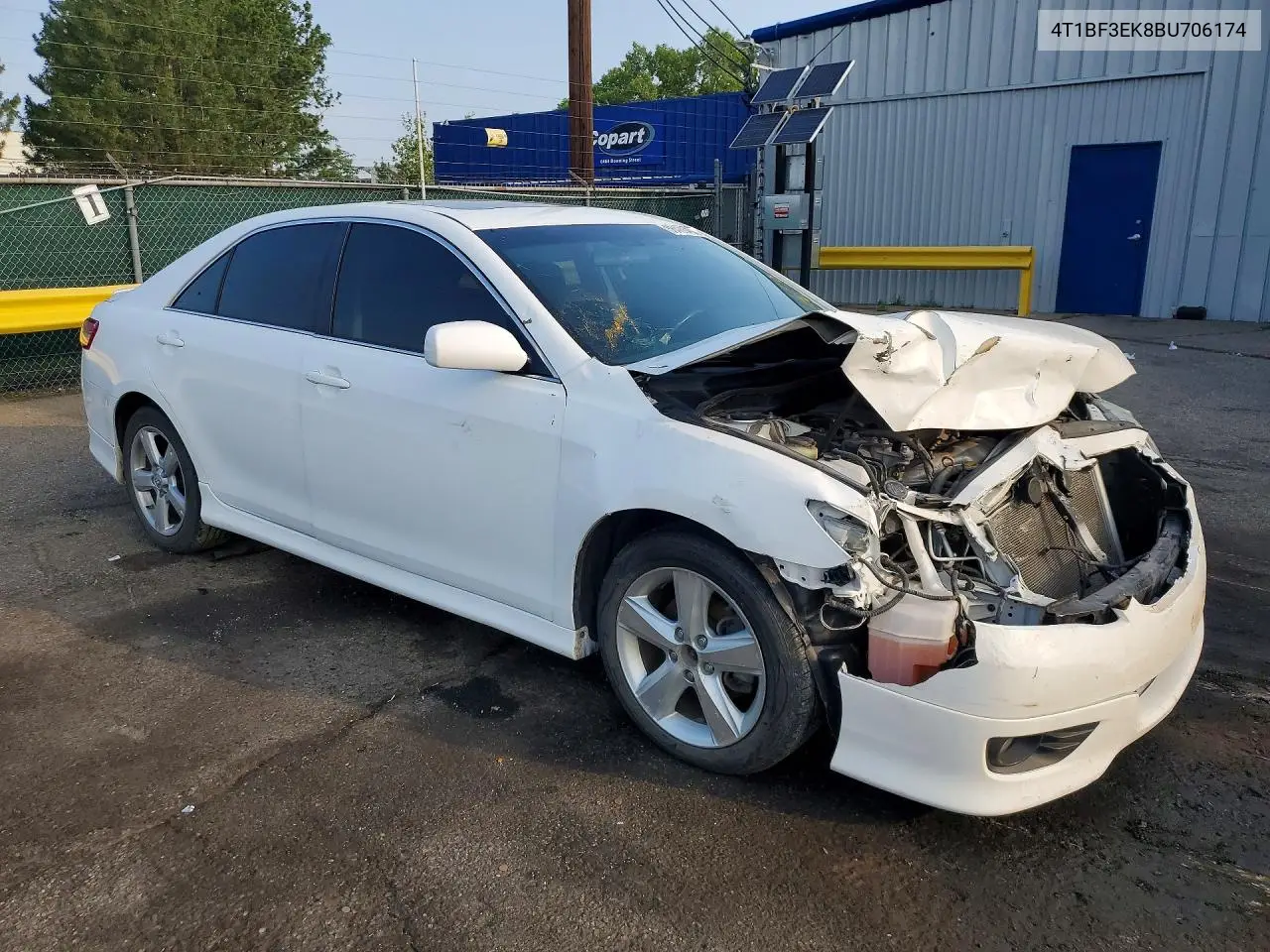 4T1BF3EK8BU706174 2011 Toyota Camry Se
