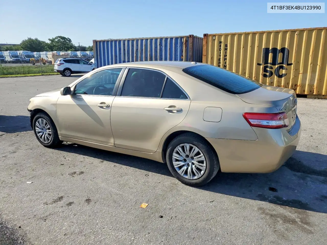 2011 Toyota Camry Le VIN: 4T1BF3EK4BU123990 Lot: 60945316