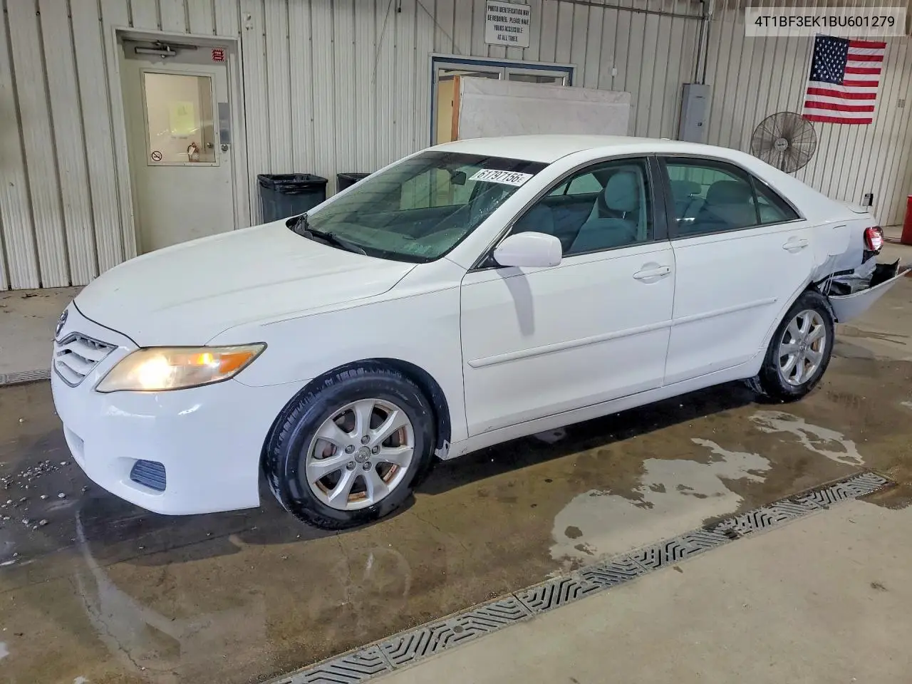 2011 Toyota Camry Le VIN: 4T1BF3EK1BU601279 Lot: 61797156