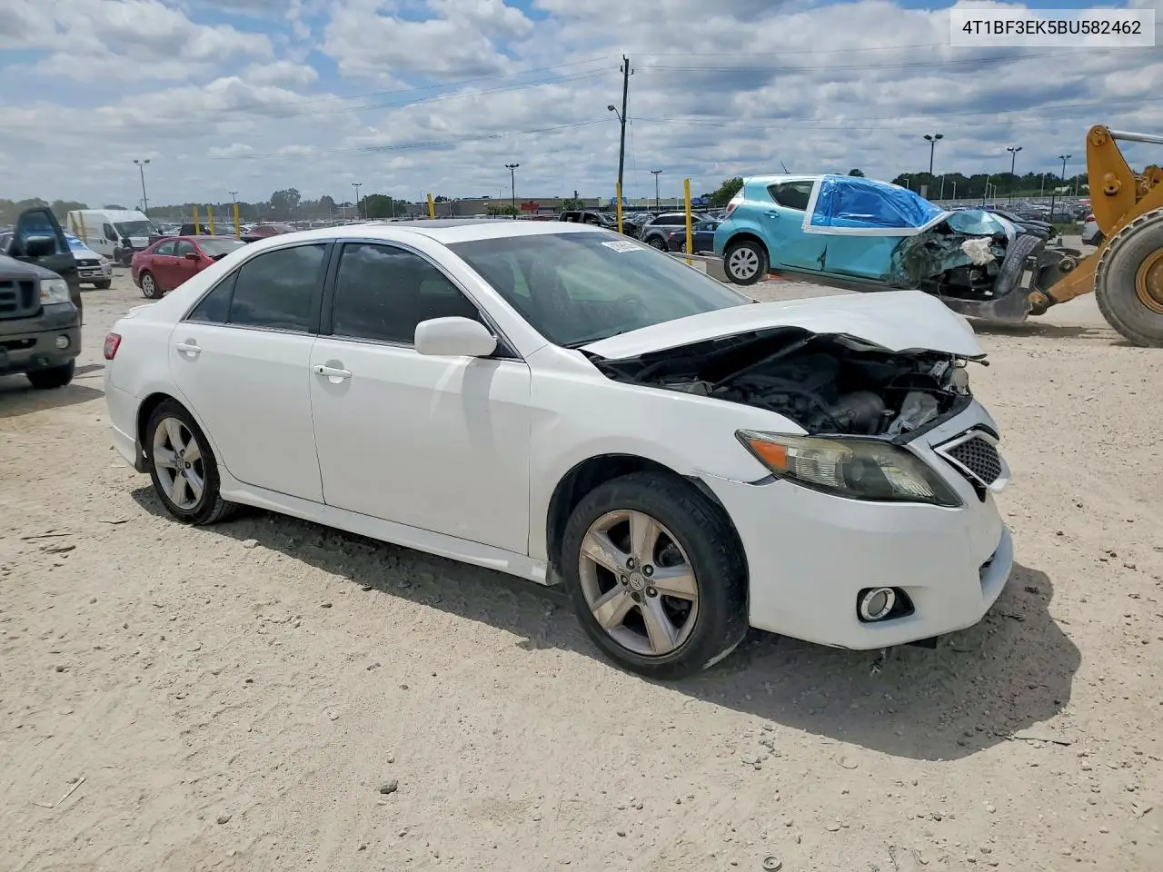 2011 Toyota Camry Se VIN: 4T1BF3EK5BU582462 Lot: 61896526