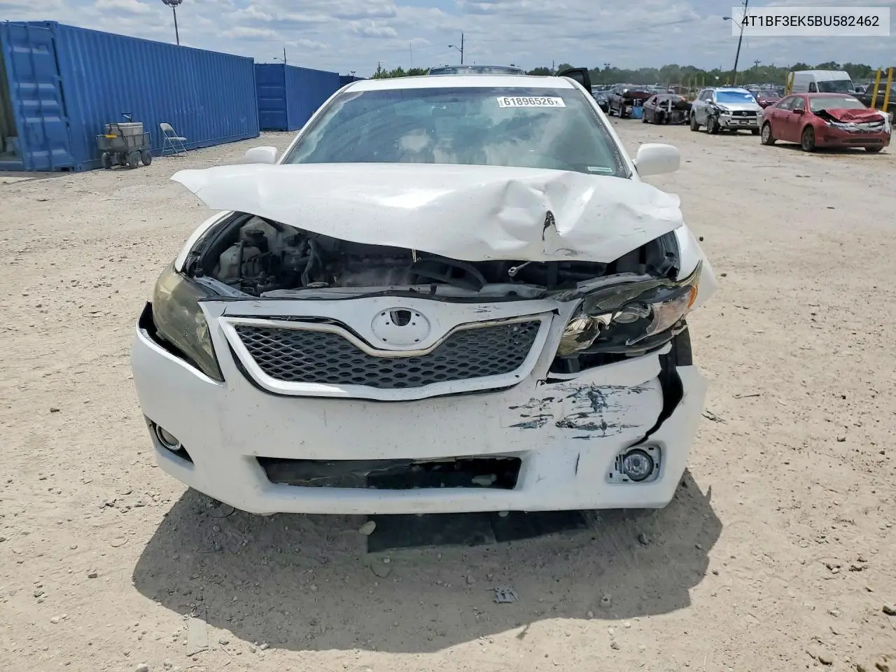 2011 Toyota Camry Se VIN: 4T1BF3EK5BU582462 Lot: 61896526