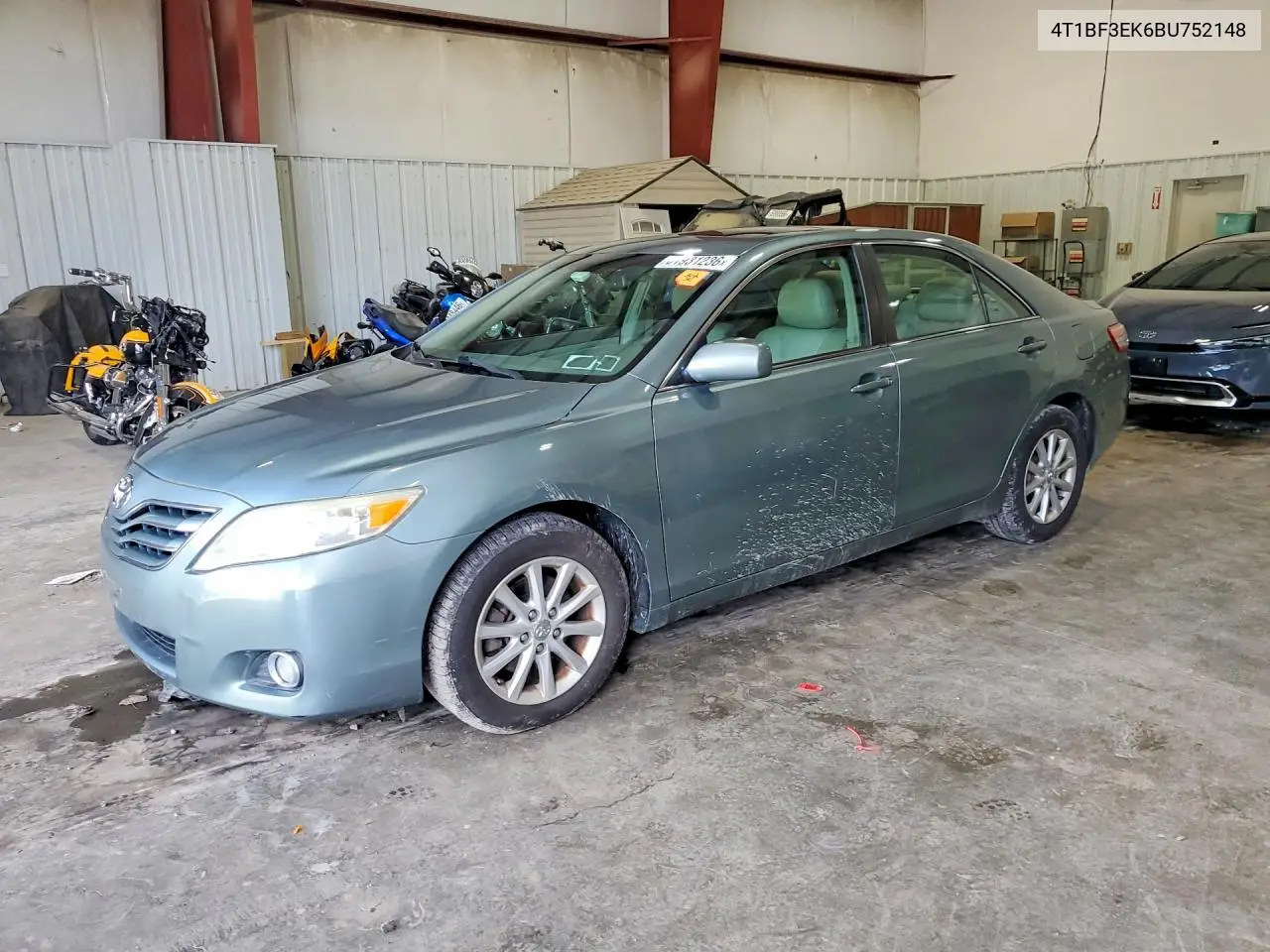 2011 Toyota Camry Xle VIN: 4T1BF3EK6BU752148 Lot: 61931236