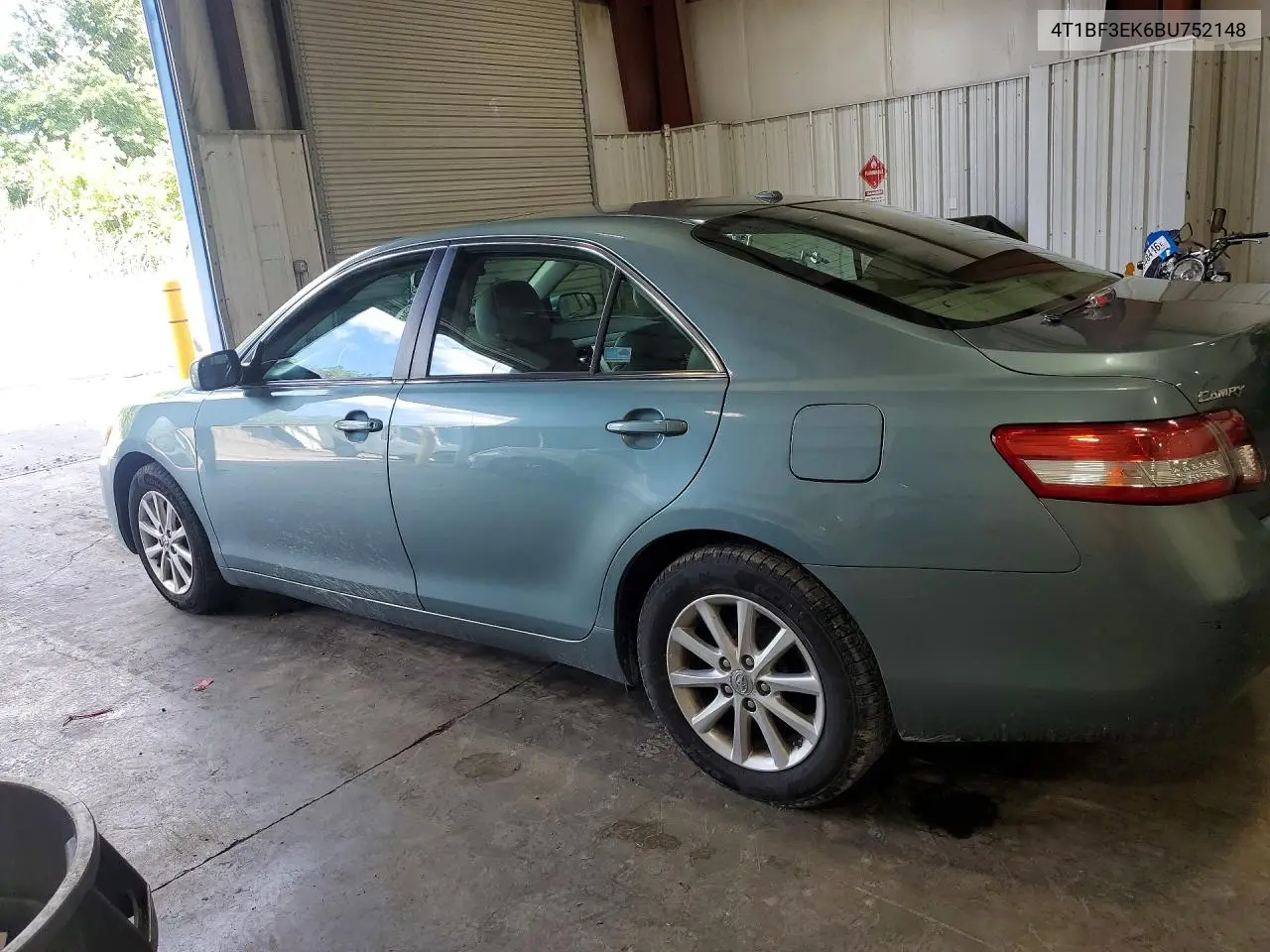 2011 Toyota Camry Xle VIN: 4T1BF3EK6BU752148 Lot: 61931236