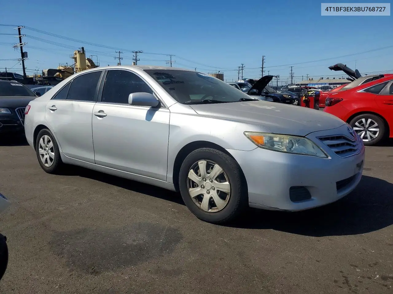 2011 Toyota Camry Le VIN: 4T1BF3EK3BU768727 Lot: 61957796