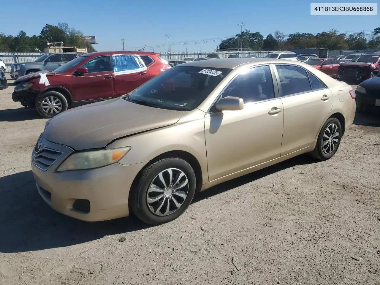 4T1BF3EK3BU668868 2011 Toyota Camry Base