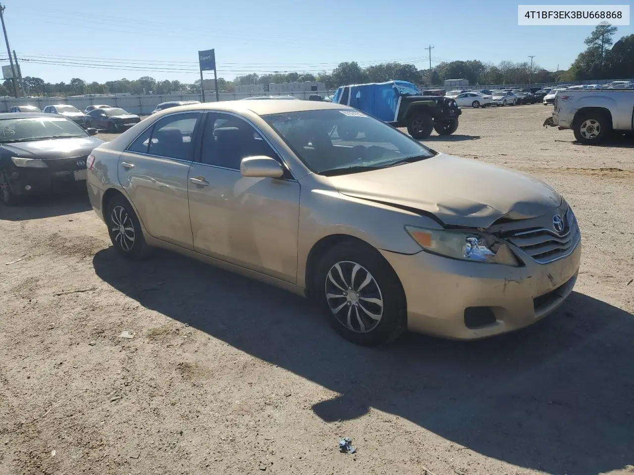 4T1BF3EK3BU668868 2011 Toyota Camry Base