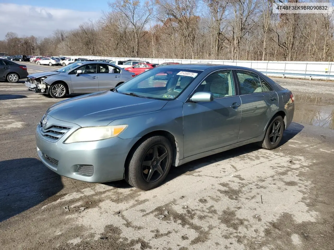 4T4BF3EK9BR090832 2011 Toyota Camry Base