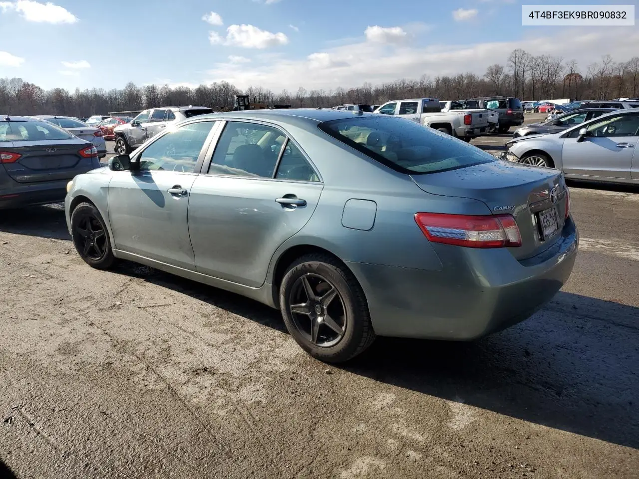 4T4BF3EK9BR090832 2011 Toyota Camry Base