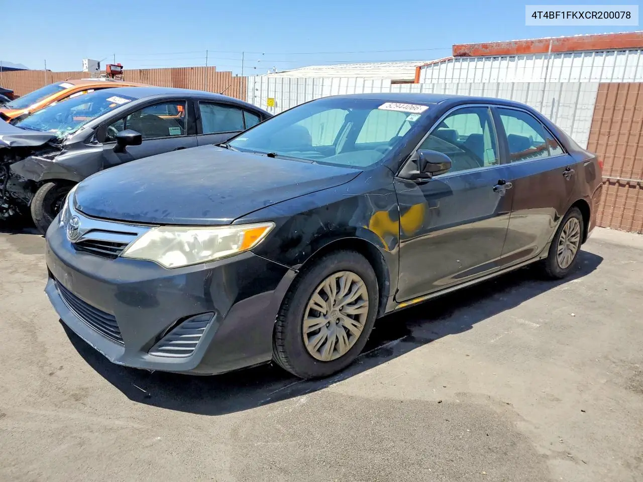 4T4BF1FKXCR200078 2012 Toyota Camry