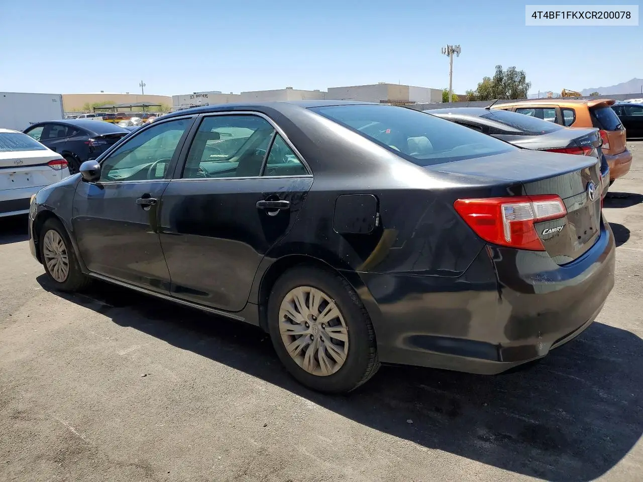 4T4BF1FKXCR200078 2012 Toyota Camry